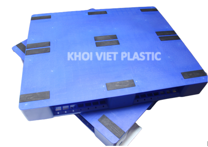 Pallet Nhựa Khôi Việt, mặt bít, HDPE nguyên sinh.